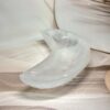 6 Inch Selenite Moon Bowl 408 GM