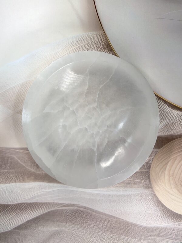 6 Inch Selenite Bowl 778 GM