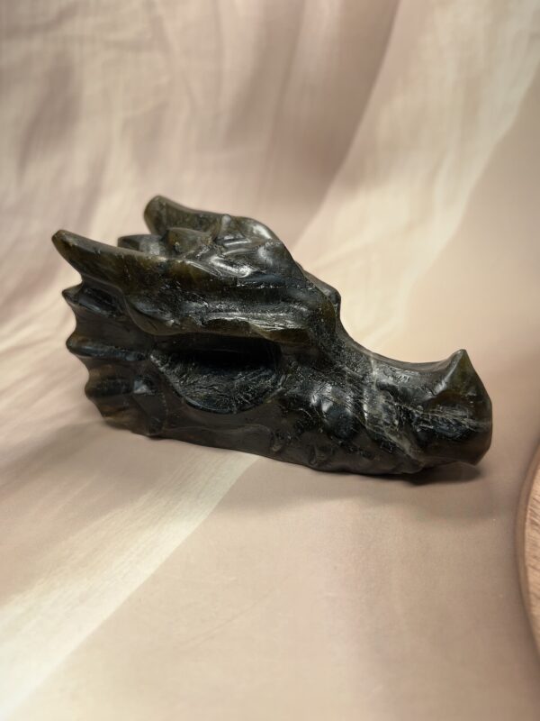 Labradorite Dragon Head