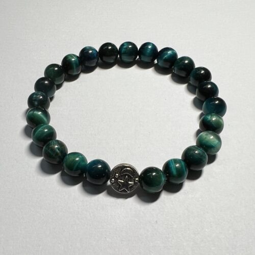 Blue Tiger Eye Bracelet
