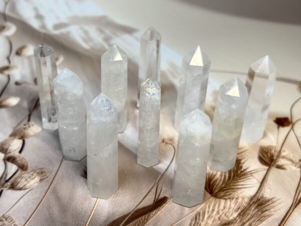 Clear Quartz Tower