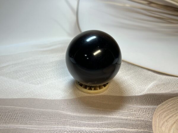IMG_3608 Black Obsidian Sphere