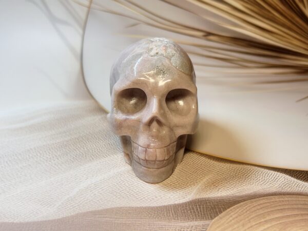 Pink Amethyst Skull