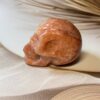 Fire Quartz Skull