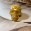 Golden Healer Quartz Skull