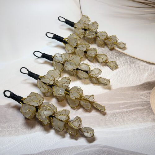 Raw Clear Quartz Hanger