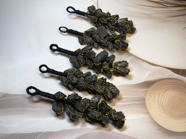 Raw Black Tourmaline Hanger