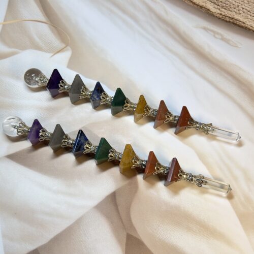 Seven Chakra Pyramid Wand