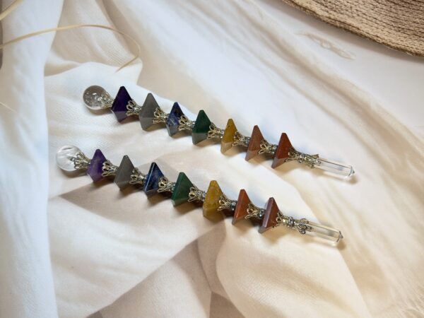 Seven Chakra Pyramid Wand