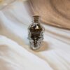 Tiger Eye Skull Wish Bottle