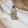 Clear Quartz Skull Wish Bottle