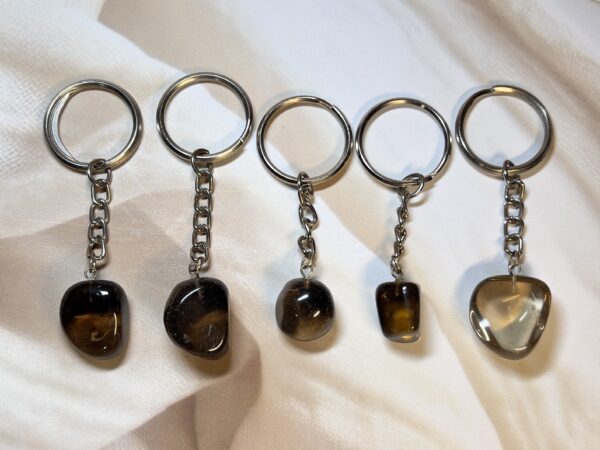 Smoky Quartz Keychain
