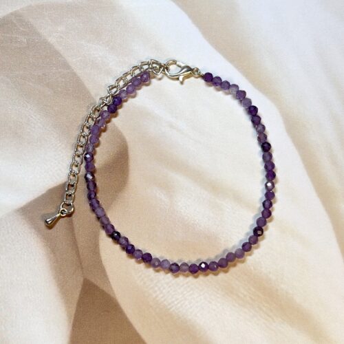 Amethyst Anklet