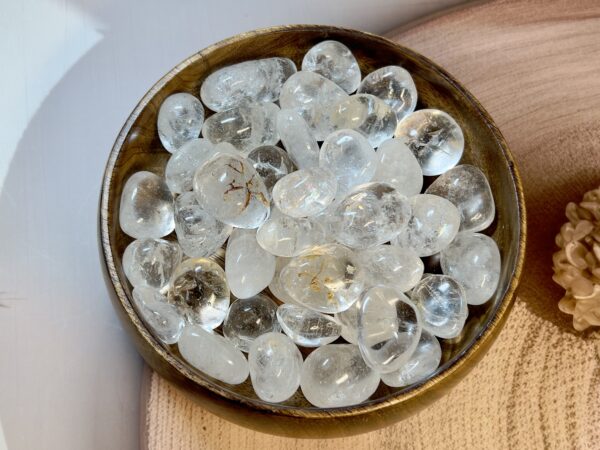 Quality Clear Quartz Tumble