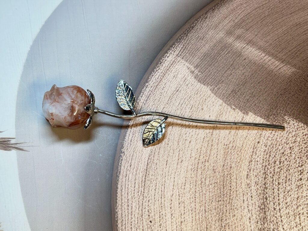 Fire Quartz Rose