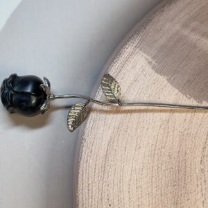Black Obsidian Rose