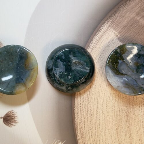 Moss Agate Bowls