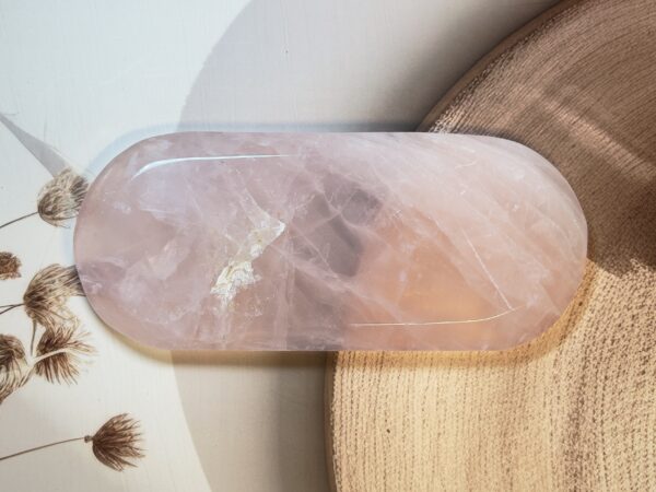Rose Quartz Plate