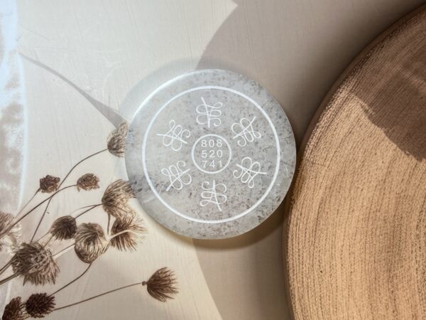 Selenite Plate (Moroccan)