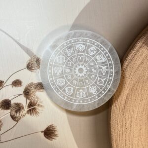 Selenite Plate (Moroccan)