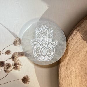 Selenite Plate (Moroccan)