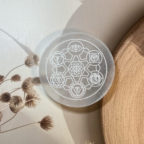 Selenite Plate (Indian)