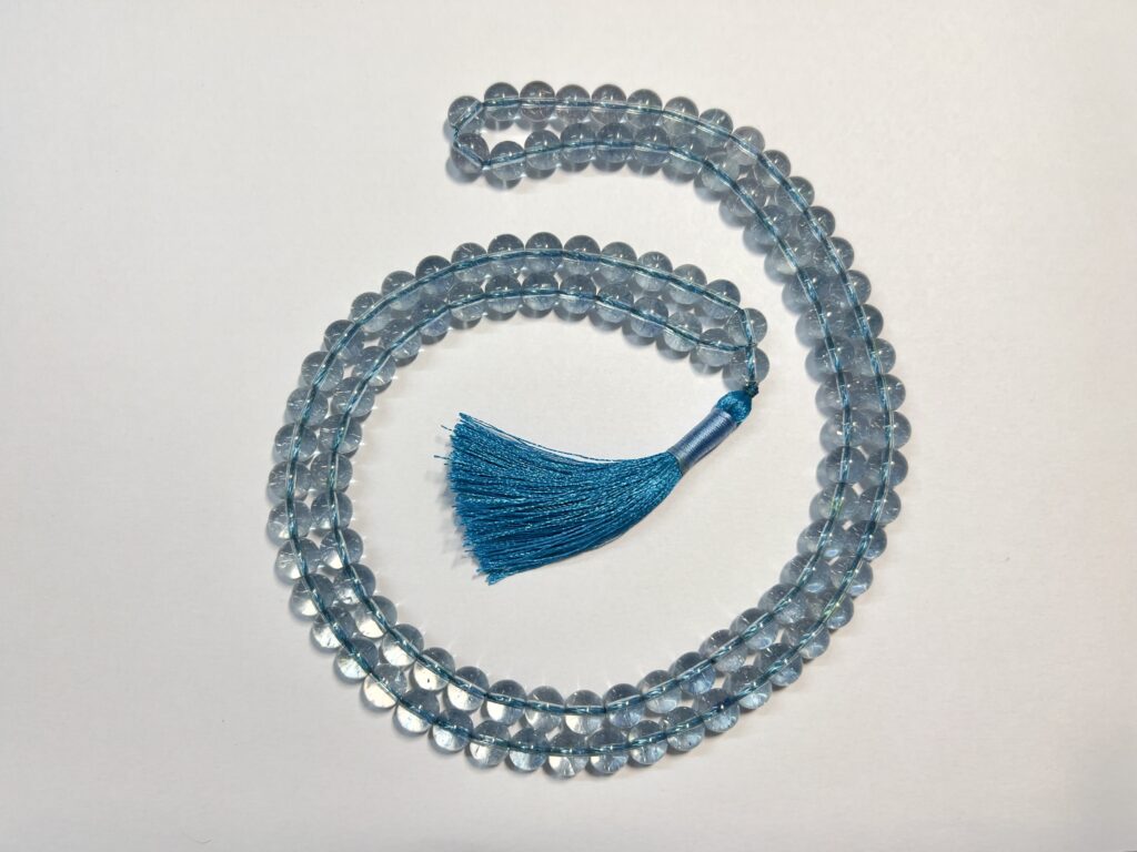 Blue Topaz Mala
