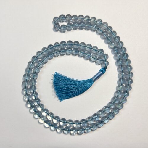 Blue Topaz Mala