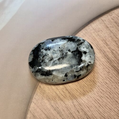 Rainbow Moonstone Palm Stone