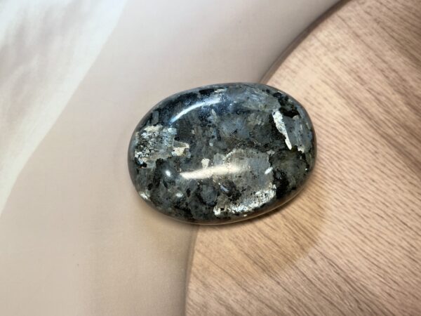 Larvikite Palm Stone 136 GM