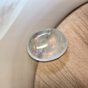 Clear Quartz Palm Stone