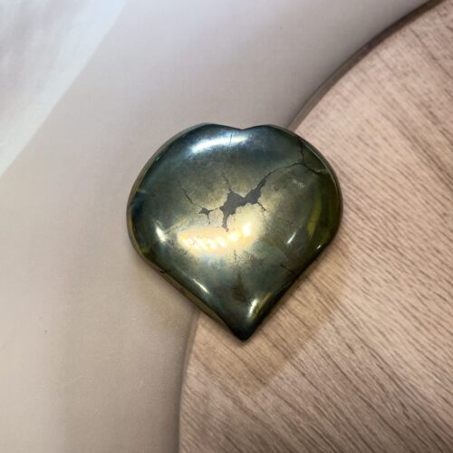Indian Pyrite Heart