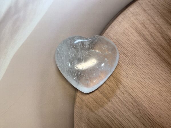 Clear Quartz Heart