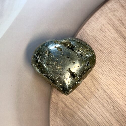 Peru Pyrite Heart 176 GM