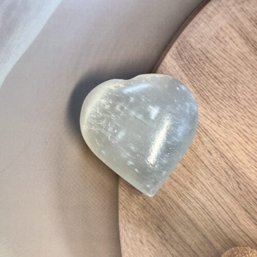 Selenite Heart