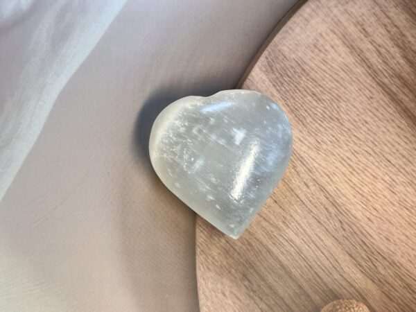 Selenite Heart