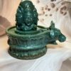 IMG_0029 Green Jade Shiv Nandi Shivling