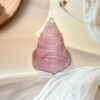 Rose Quartz Shree Yantra Tortoise 349 GM