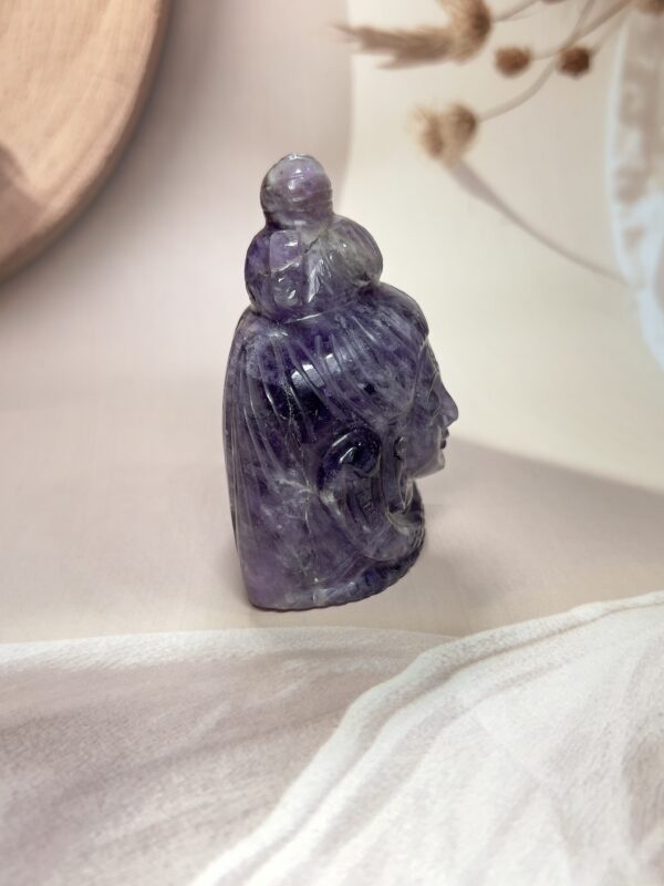Amethyst Shiva Ji Head 293 GM