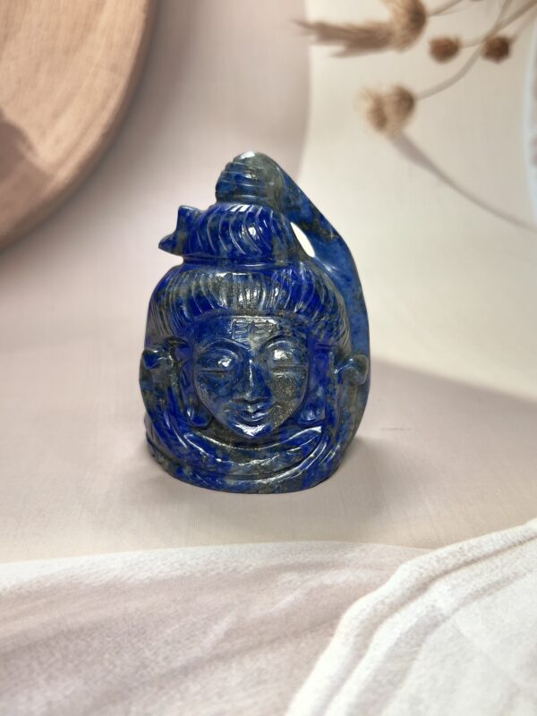 IMG_0065 Lapis lazuli Shiva Ji Head 293 GM