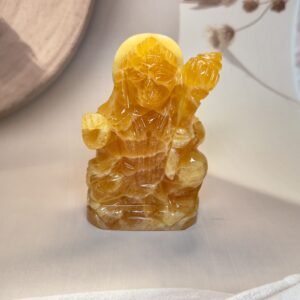 Yellow Calcite Hanuman Ji