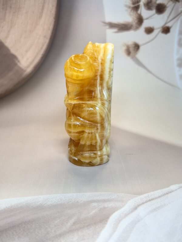 Yellow Calcite Hanuman Ji