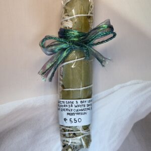 White Sage + Bay Leaf Smudge Stick
