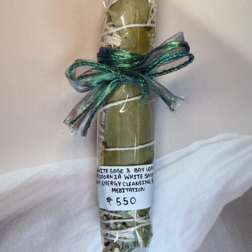 IMG_0136 White Sage + Bay Leaf Smudge Stick