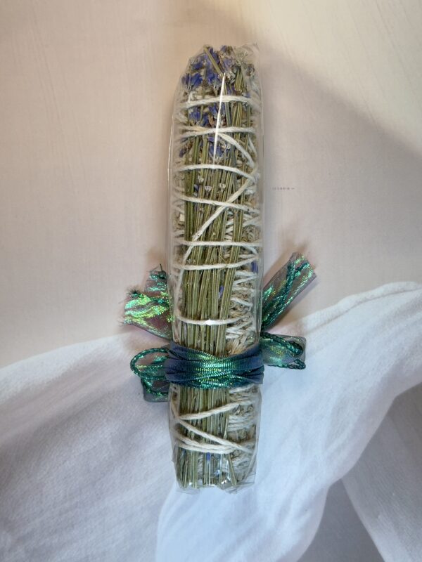 IMG_0138 White Sage + Lavender Smudge Stick