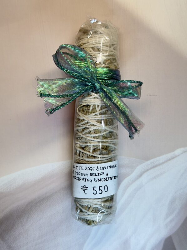 IMG_0139 White Sage + Lavender Smudge Stick