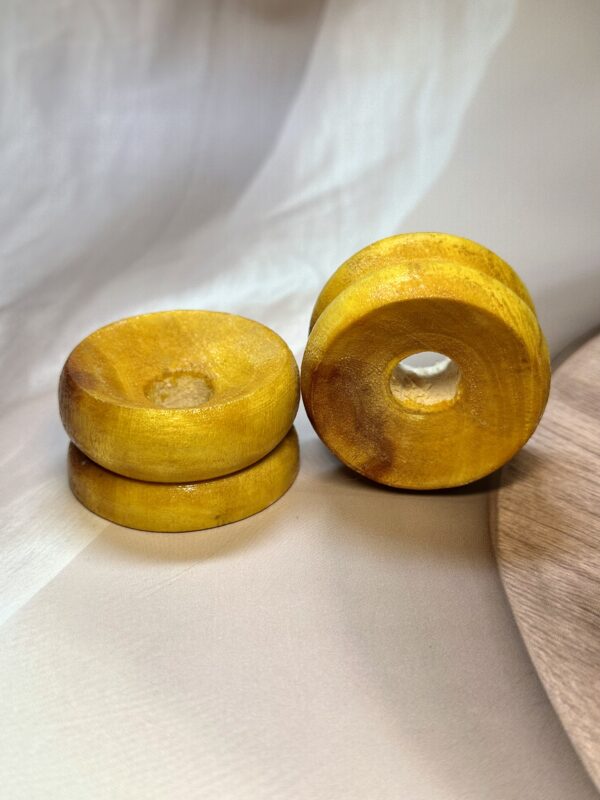 Yellow Sphere Holder