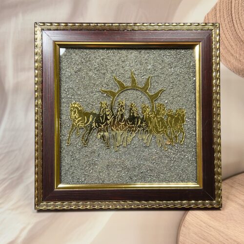 IMG_4266 7 Horse Pyrite Frame