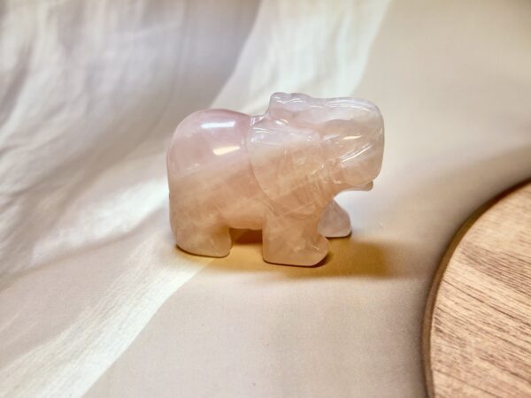 IMG_4297 Rose Quartz Elephant