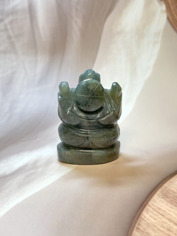 Blue-Flash Labradorite Ganesh Ji